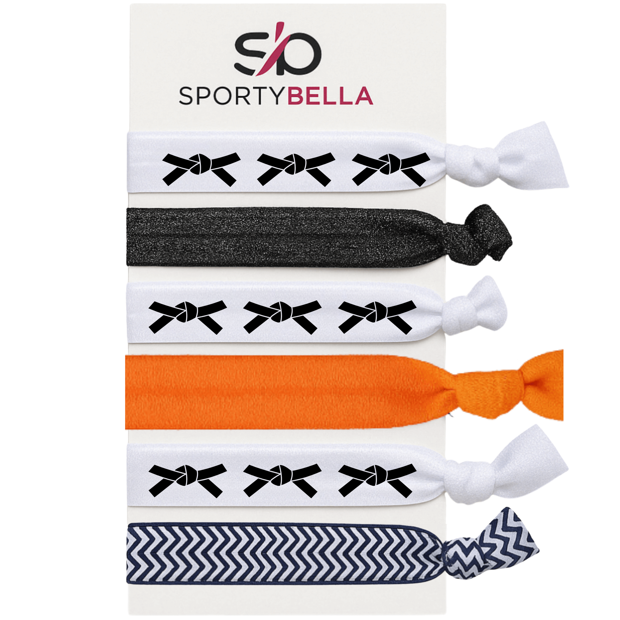 Martial Arts Belt Hair Ties
