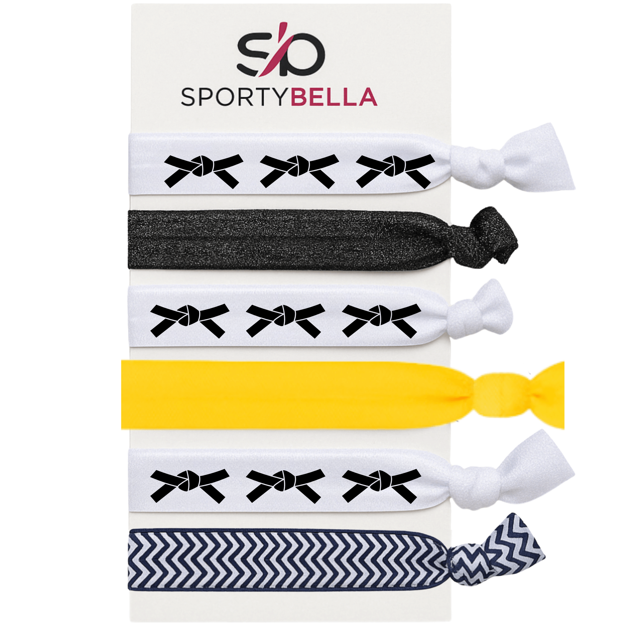 Martial Arts Belt Hair Ties