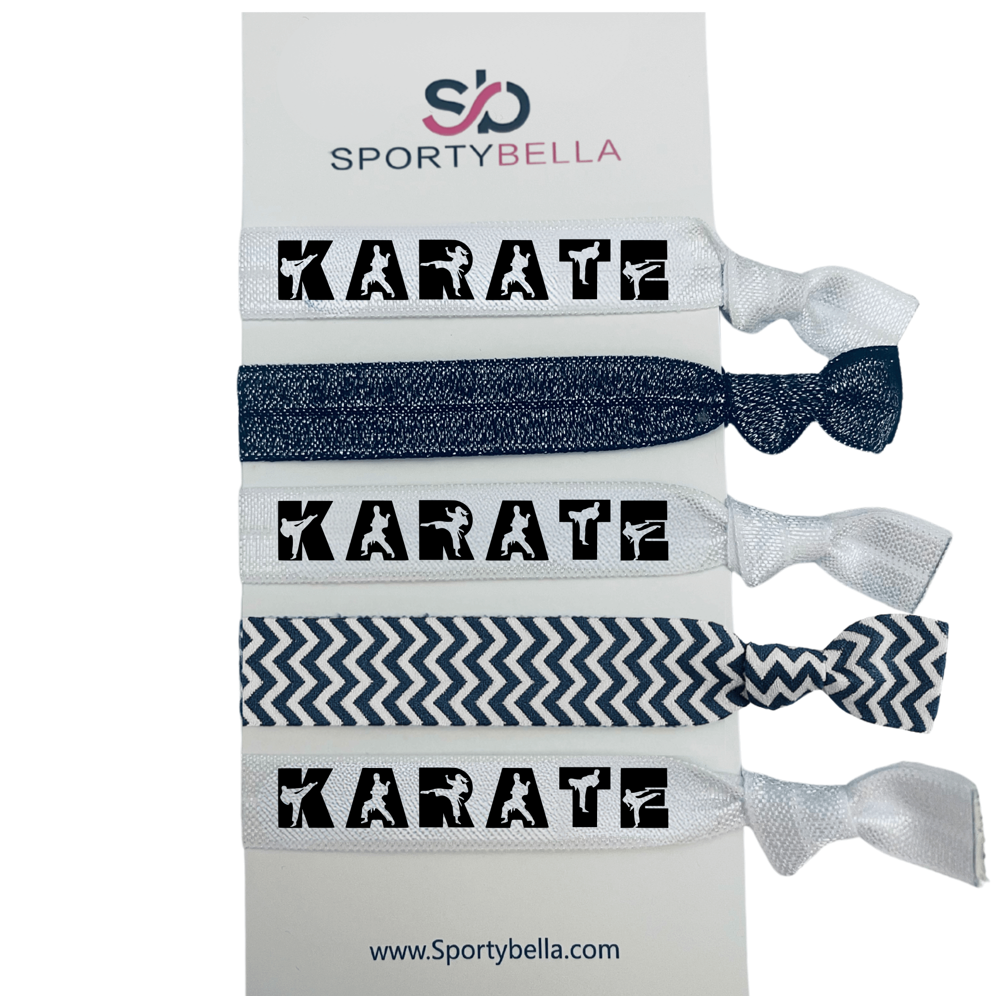 Martial Arts Belt Hair Ties