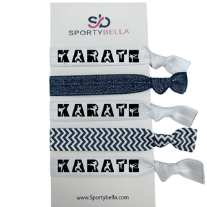 Karate Hair Ties- Pick Color
