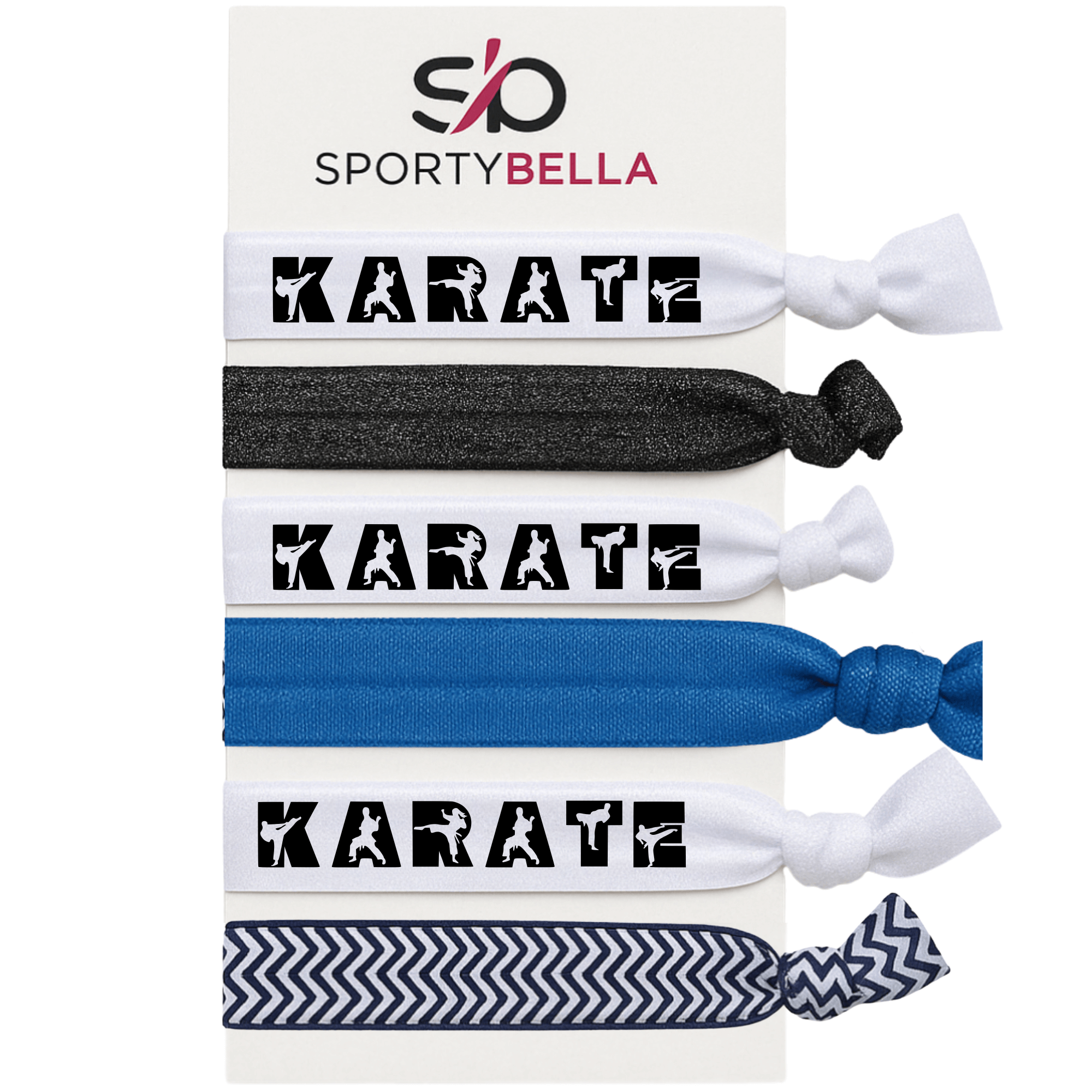 Martial Arts Belt Hair Ties