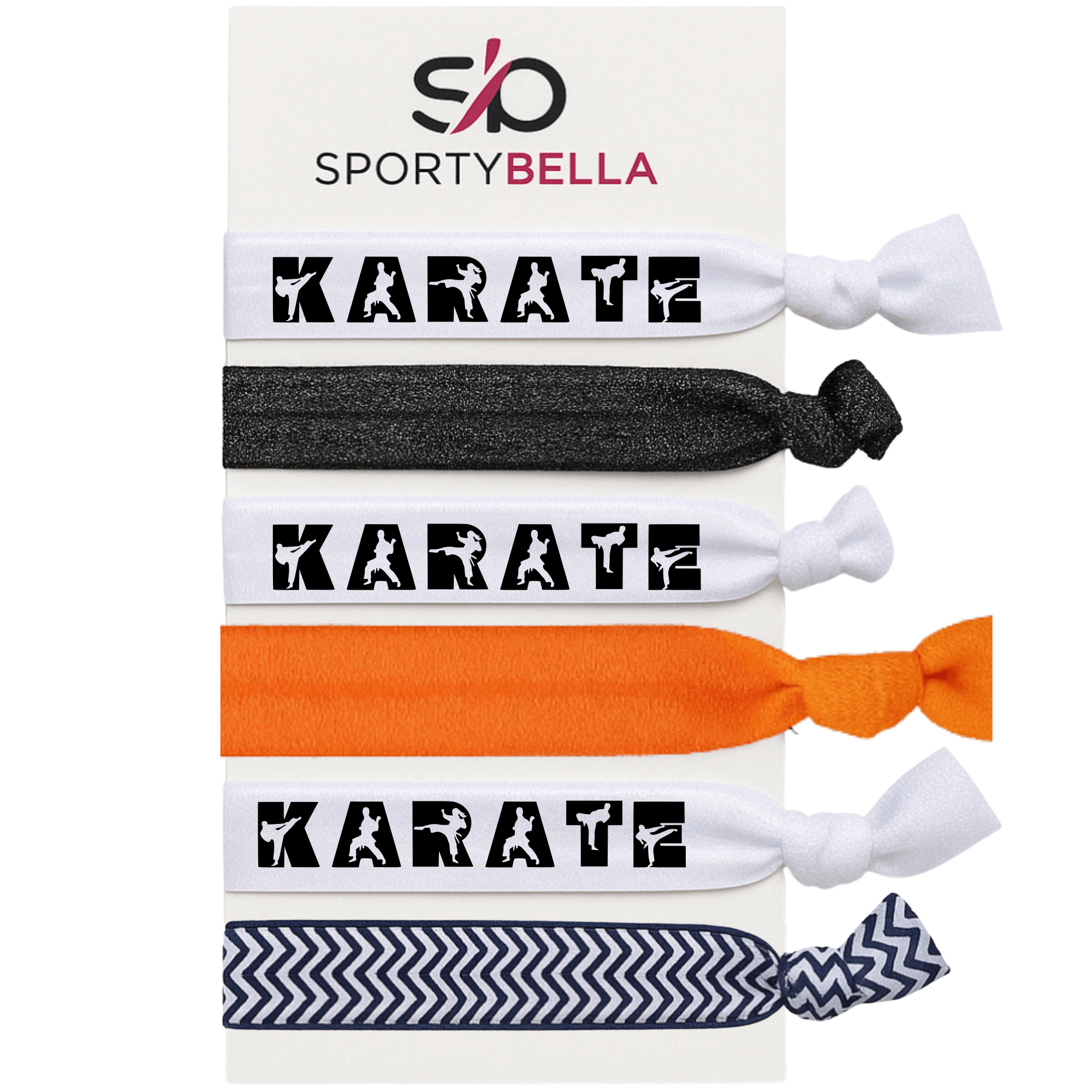 Martial Arts Belt Hair Ties