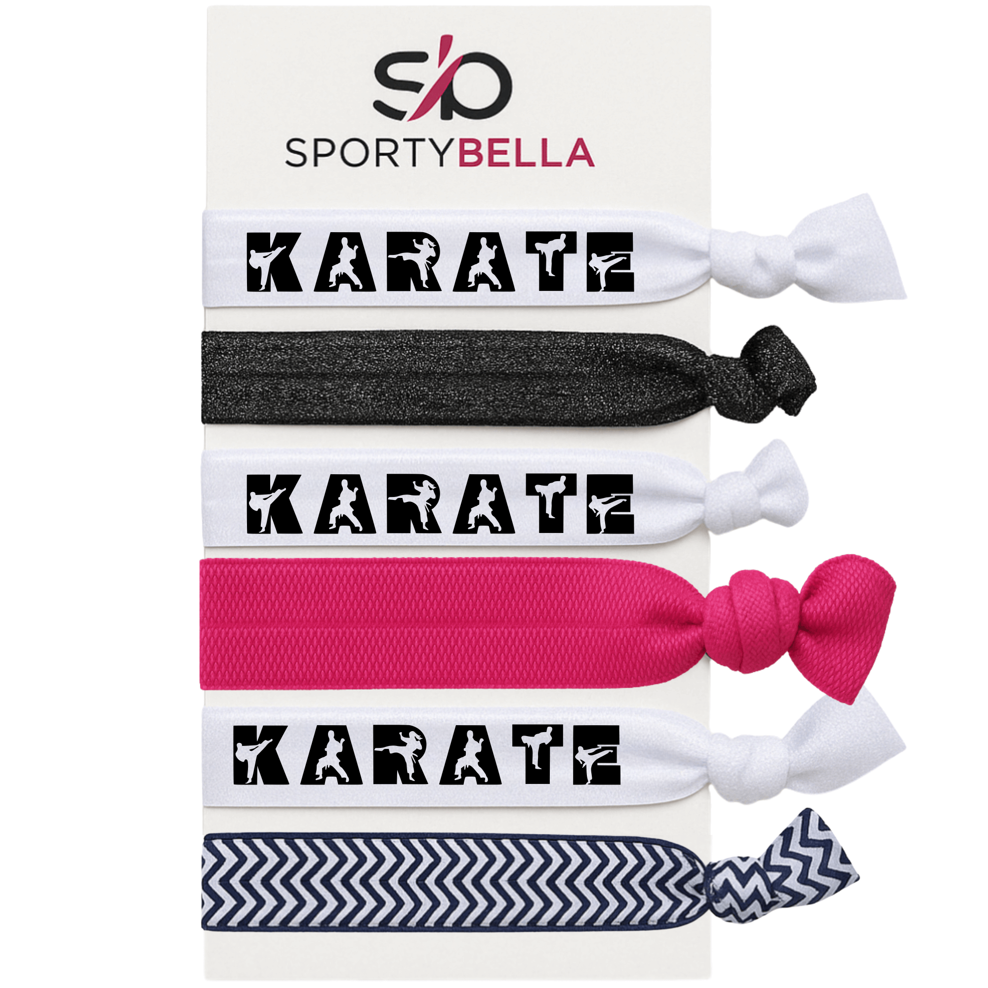 Martial Arts Belt Hair Ties