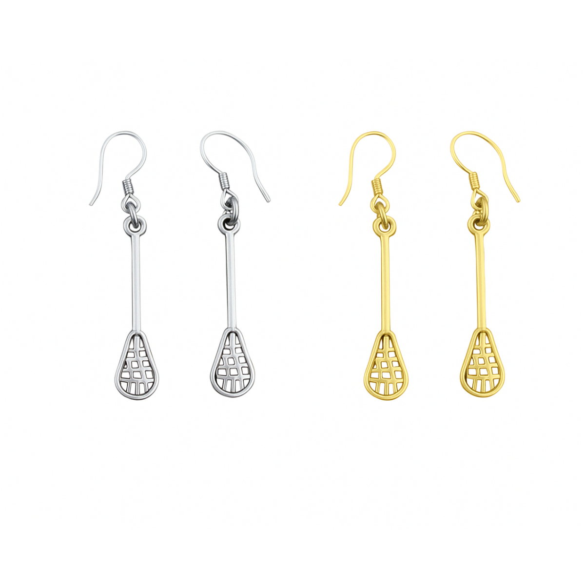 Girls Lacrosse Stick Earrings