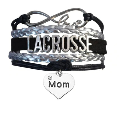 Lacrosse Infinity Bracelet - Pick Charm