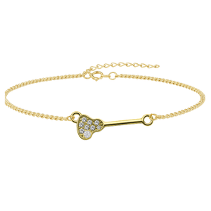 Lacrosse Rhinestone Chain Bracelet