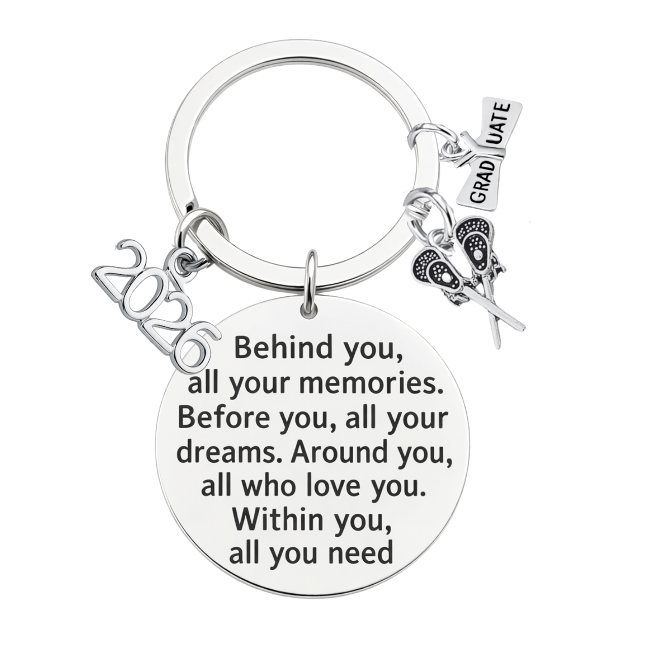 2026 Sports Graduation Keychain -Memories