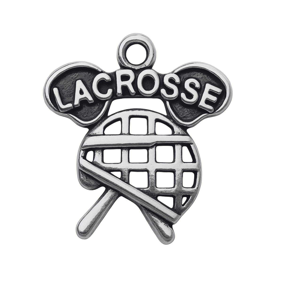 Lacrosse Helmet & Stick Charm