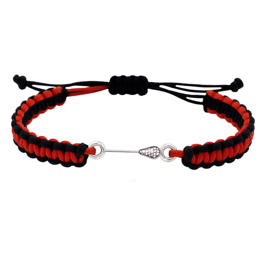 Lacrosse Multi Color Adjustable Rope Bracelet