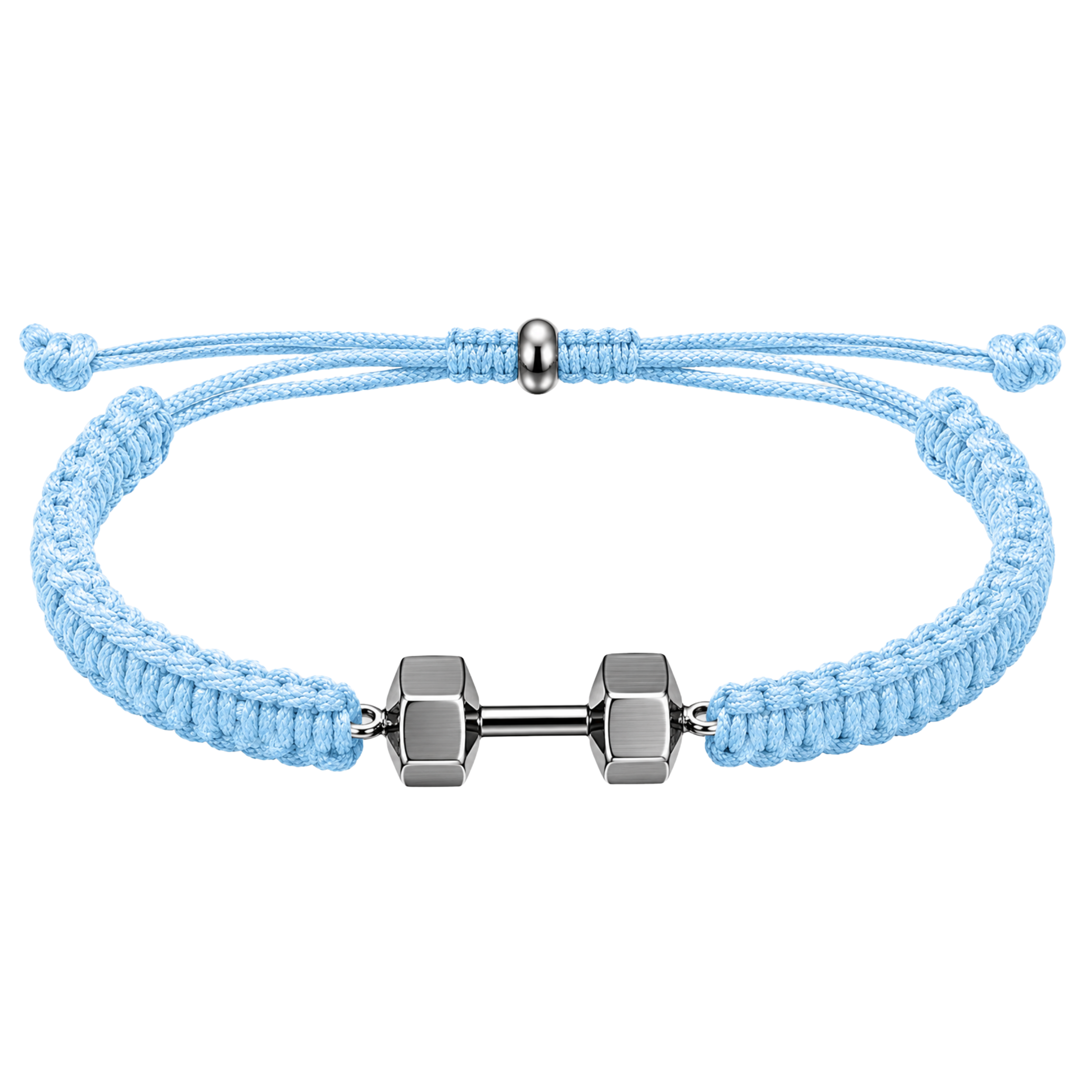 Dumbbell Adjustable Rope Bracelet