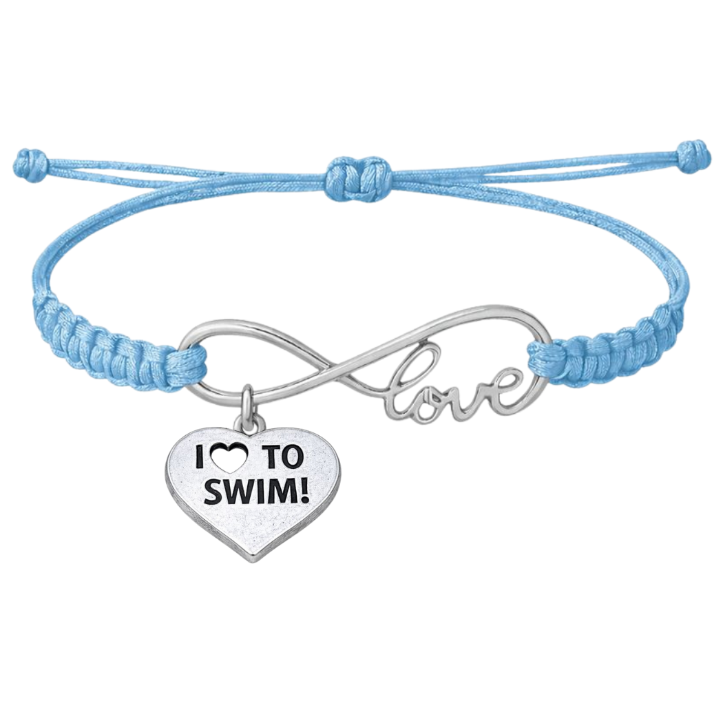 Swimming Adjustable Rope Bracelet - Pick Charm