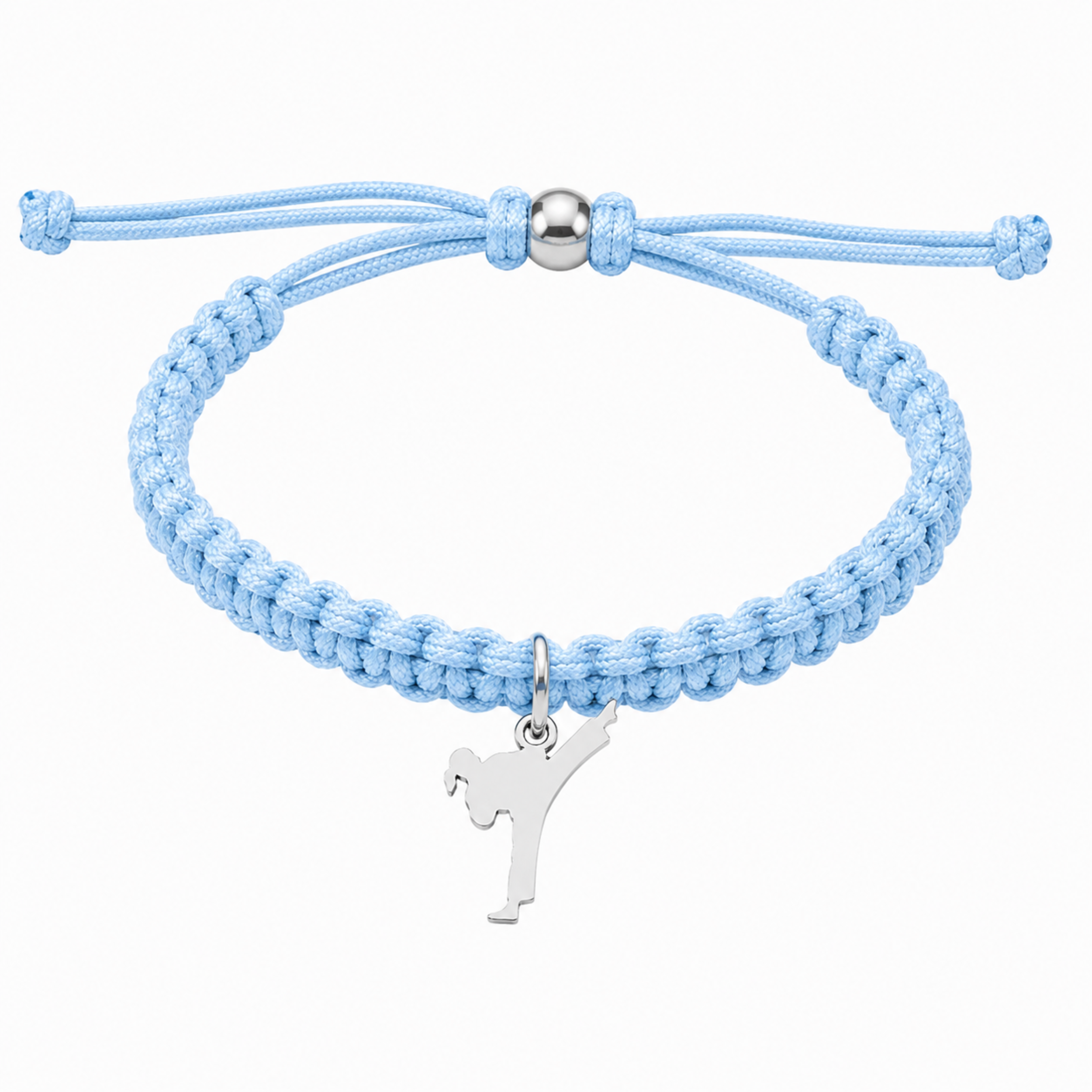 Karate Girl Adjustable Rope Bracelet