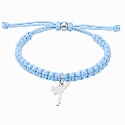 Karate Girl Adjustable Rope Bracelet