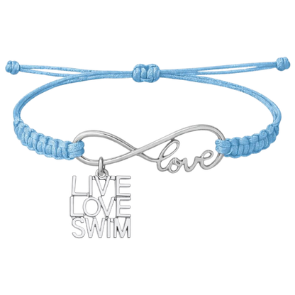 Swimming Adjustable Rope Bracelet - Pick Charm