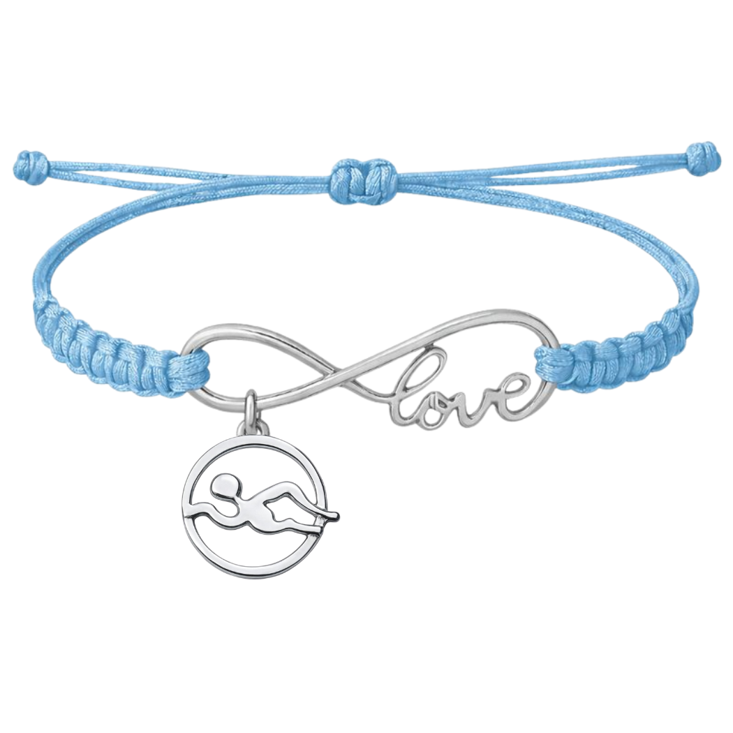 Swimming Adjustable Rope Bracelet - Pick Charm