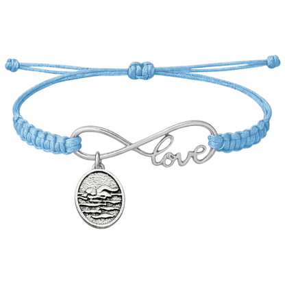 Swimming Adjustable Rope Bracelet - Pick Charm
