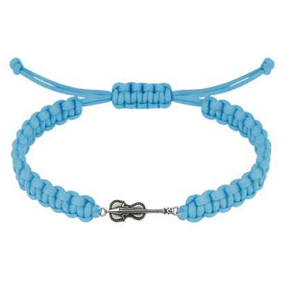 Violin Adjustable Rope Bracelet - Pick Color