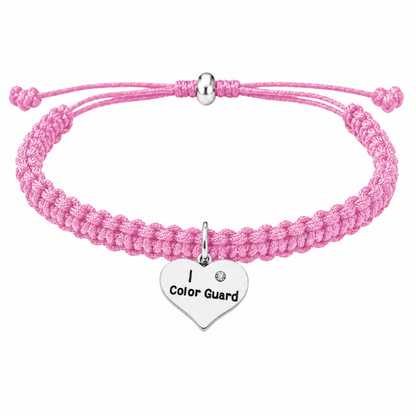 Color Guard Adjustable Rope Bracelet
