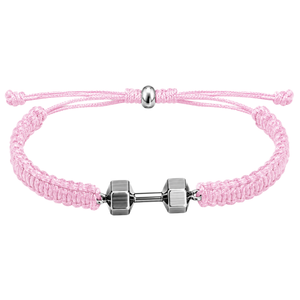Dumbbell Adjustable Rope Bracelet