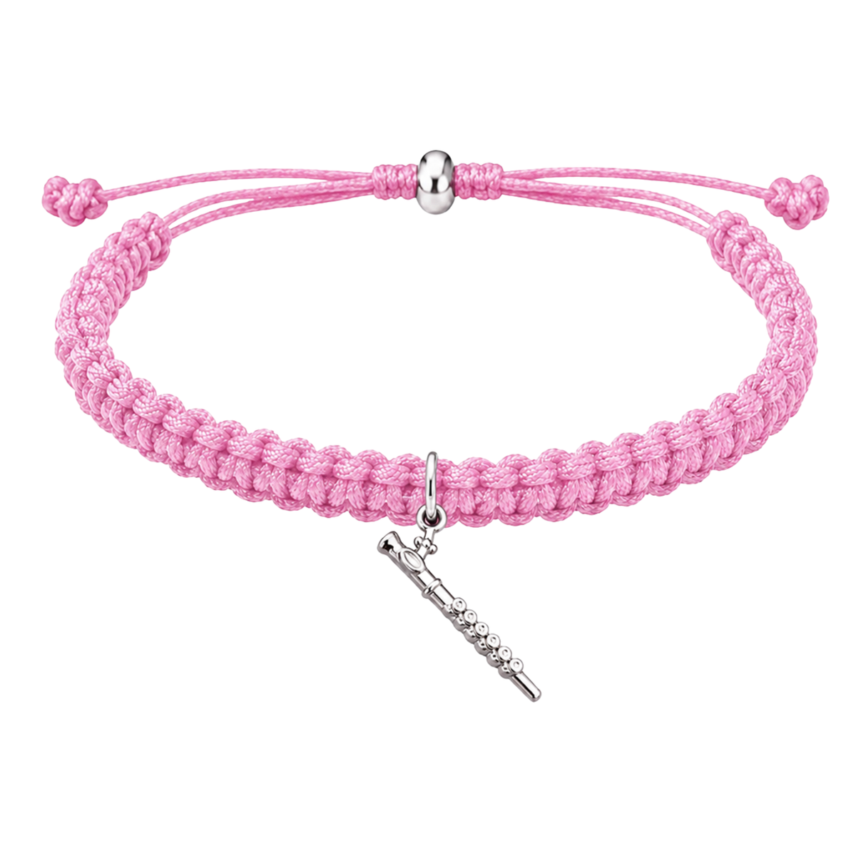 Flute Adjustable Charm Bracelet