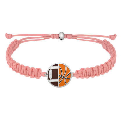 Football & Basketball Rope Bracelet