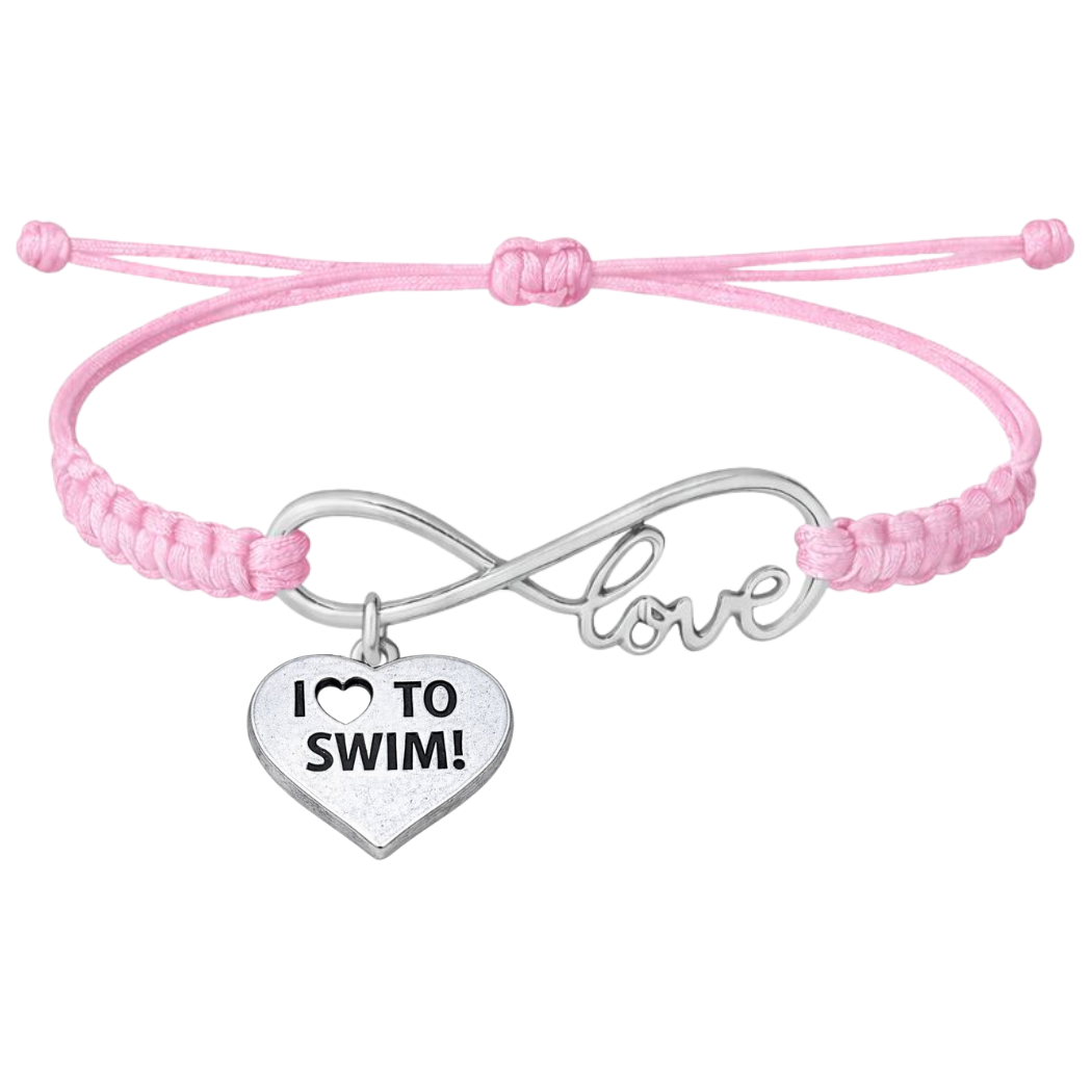 Swimming Adjustable Rope Bracelet - Pick Charm
