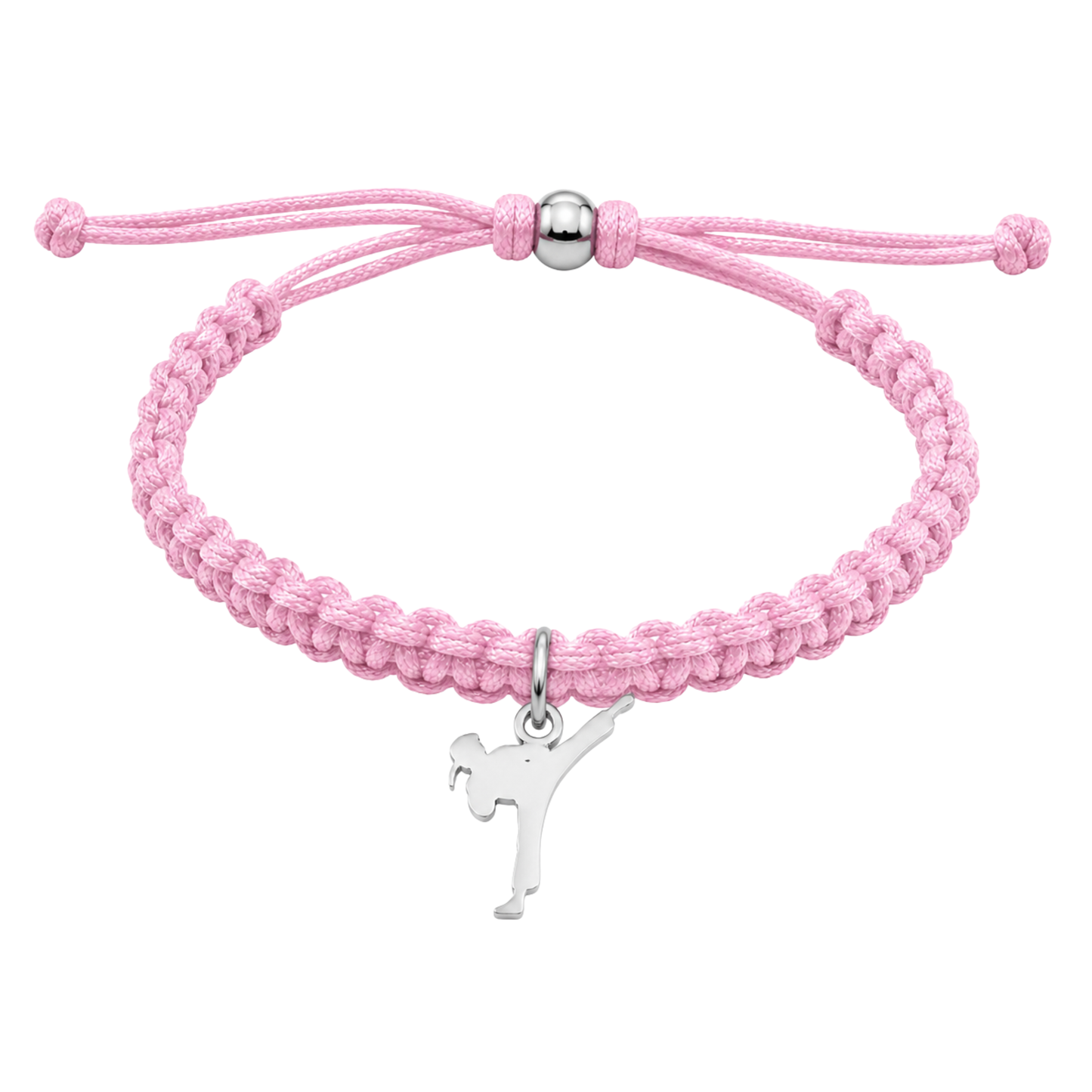 Karate Girl Adjustable Rope Bracelet