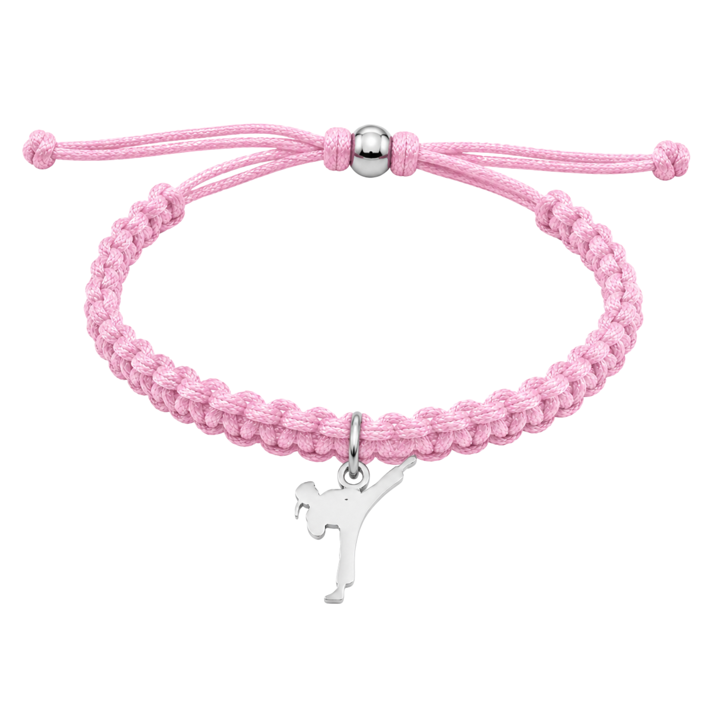 Karate Girl Adjustable Rope Bracelet