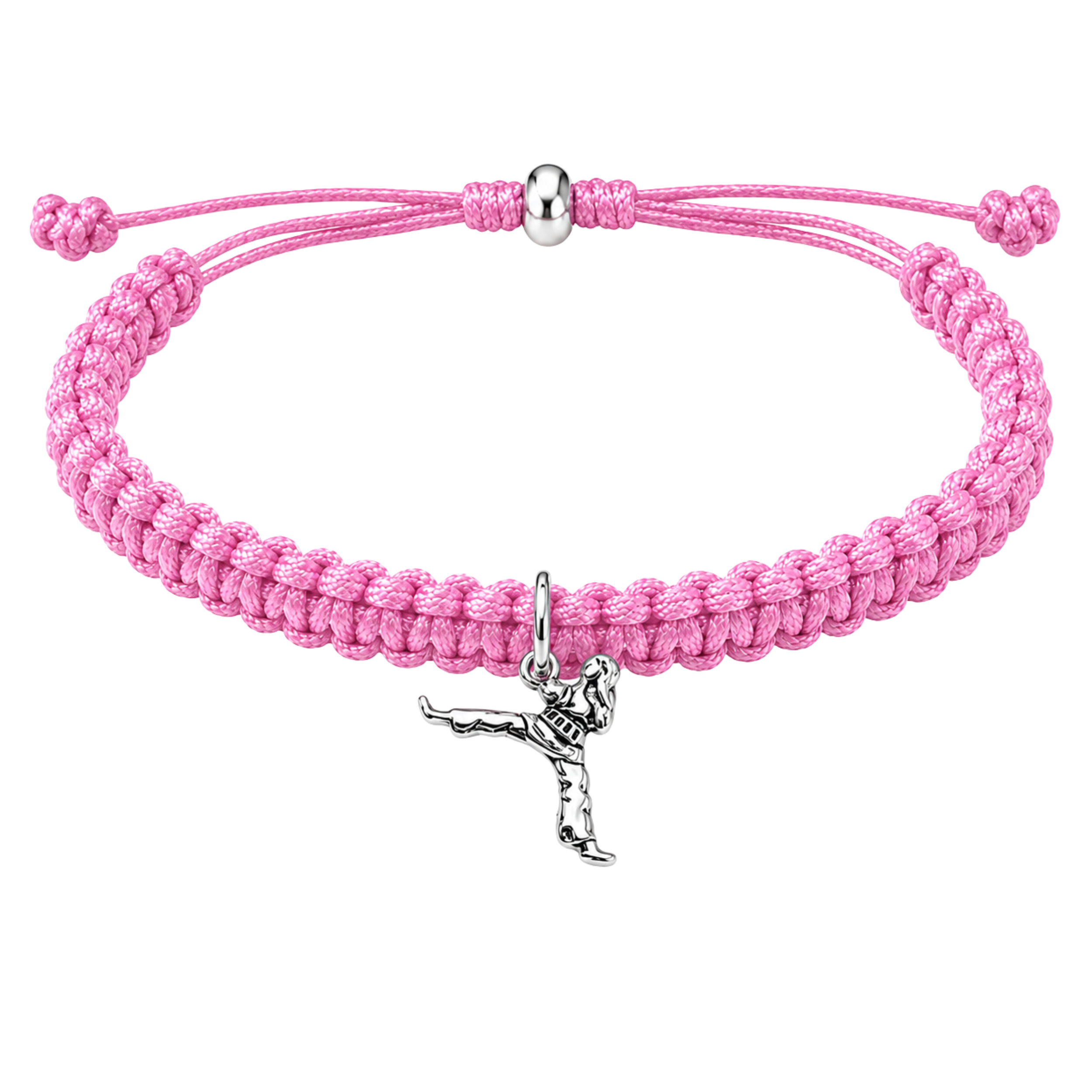 Karate Girl Adjustable Rope Bracelet