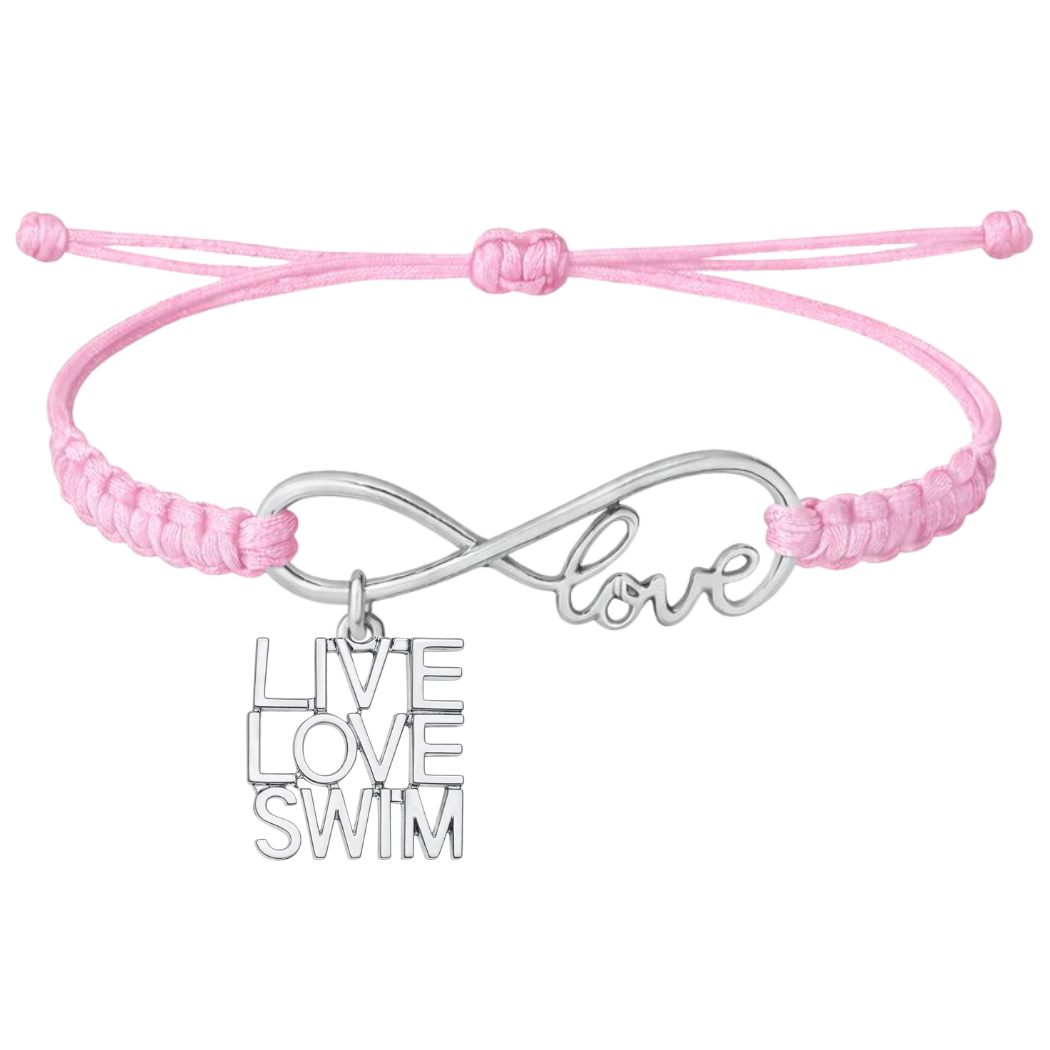 Swimming Adjustable Rope Bracelet - Pick Charm