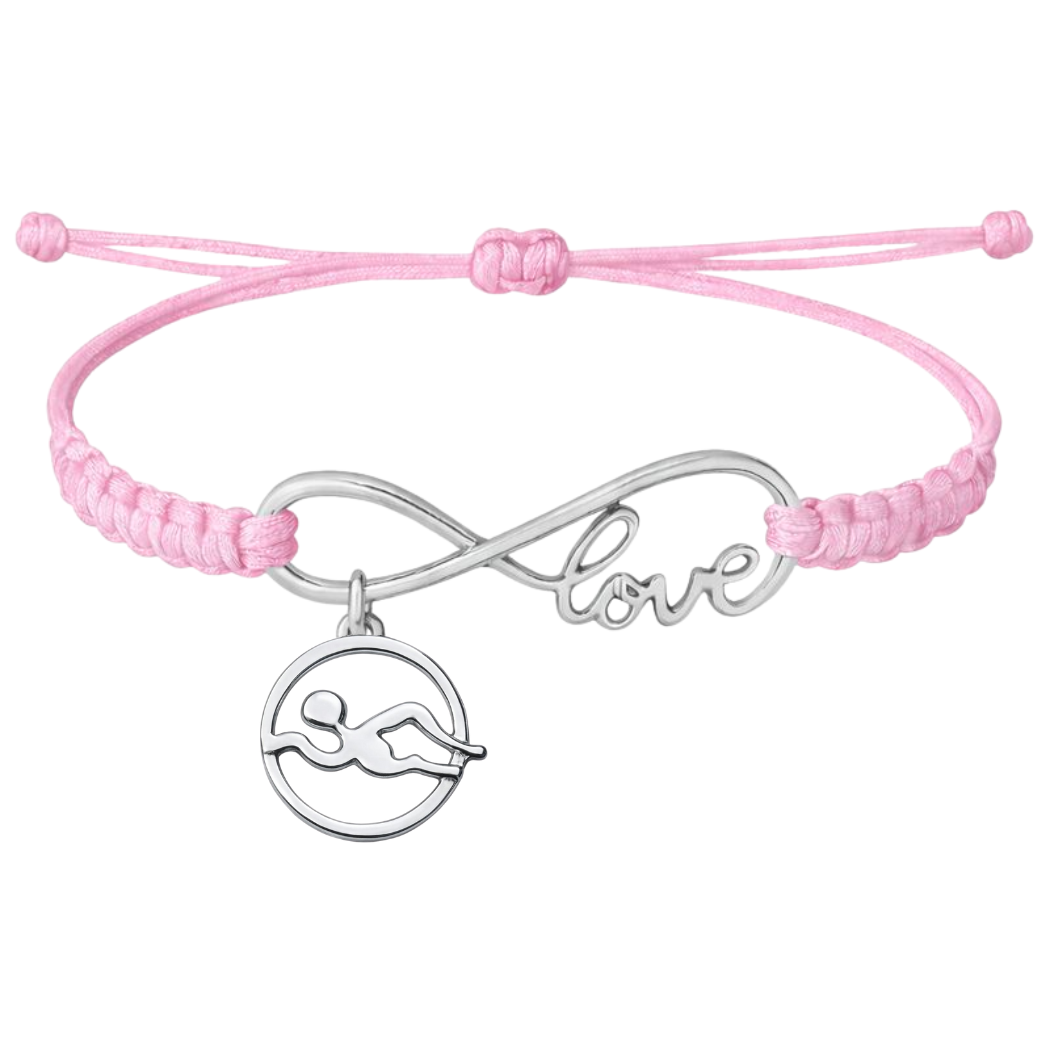 Swimming Adjustable Rope Bracelet - Pick Charm