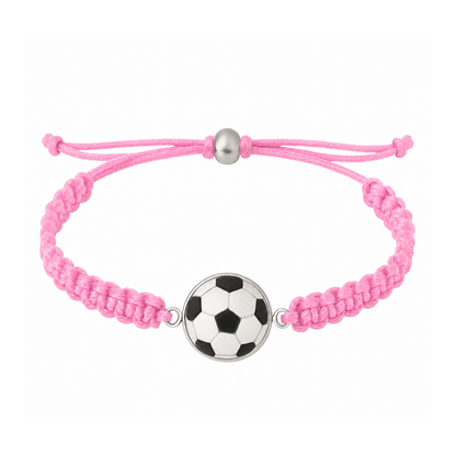 Soccer Rope Bracelet - Pick Color
