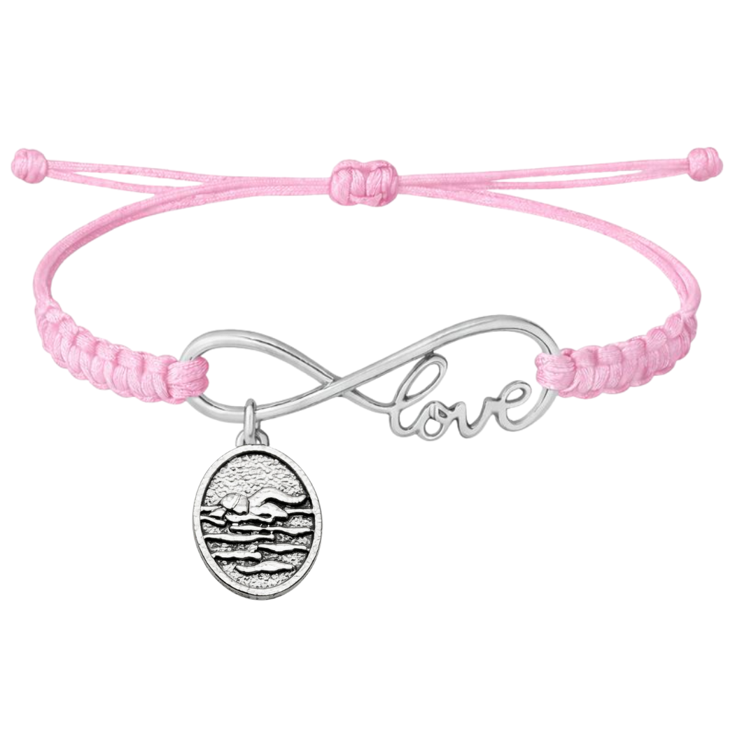 Swimming Adjustable Rope Bracelet - Pick Charm