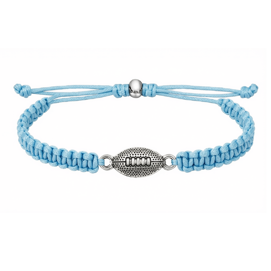Football Rope Bracelet - Pick Color
