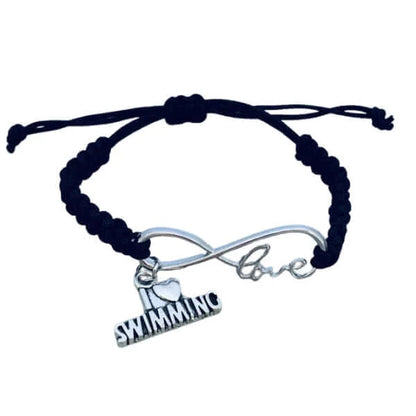 Swimming Adjustable Rope Bracelet - Pick Charm