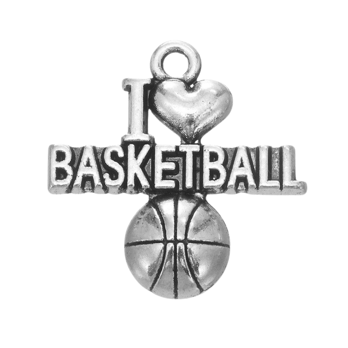 Love Basketball Charm