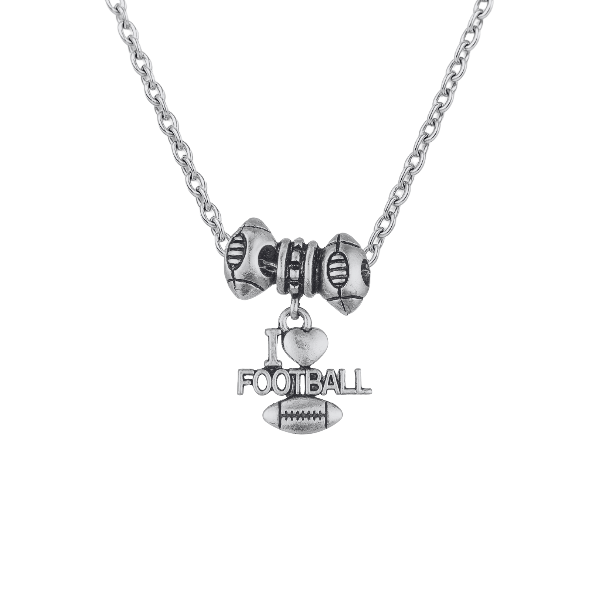 Love Football Necklace