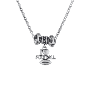 Love Football Necklace