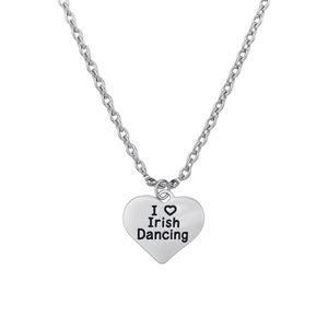 Love Irish Dance Necklace