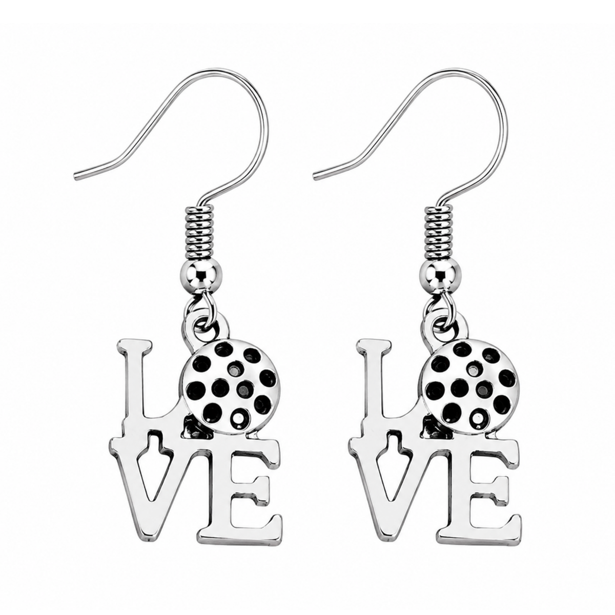 Love Pickleball Earrings