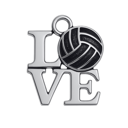 Love Volleyball Charm