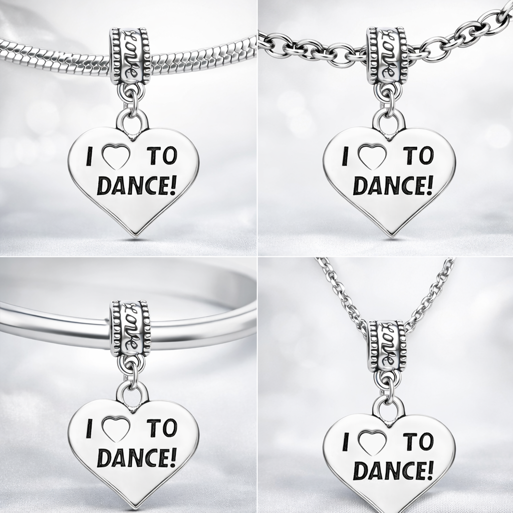 Dance Charm Bead - Pick Style