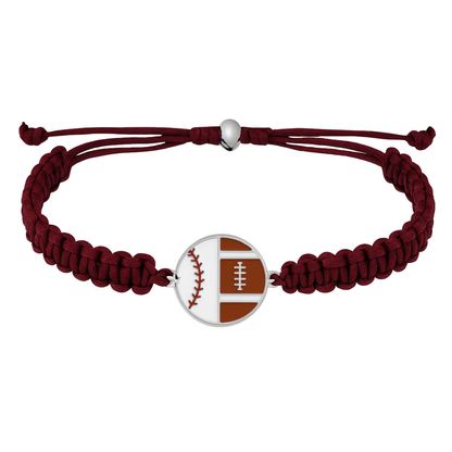 Baseball & Football 2 Sport Bracelet