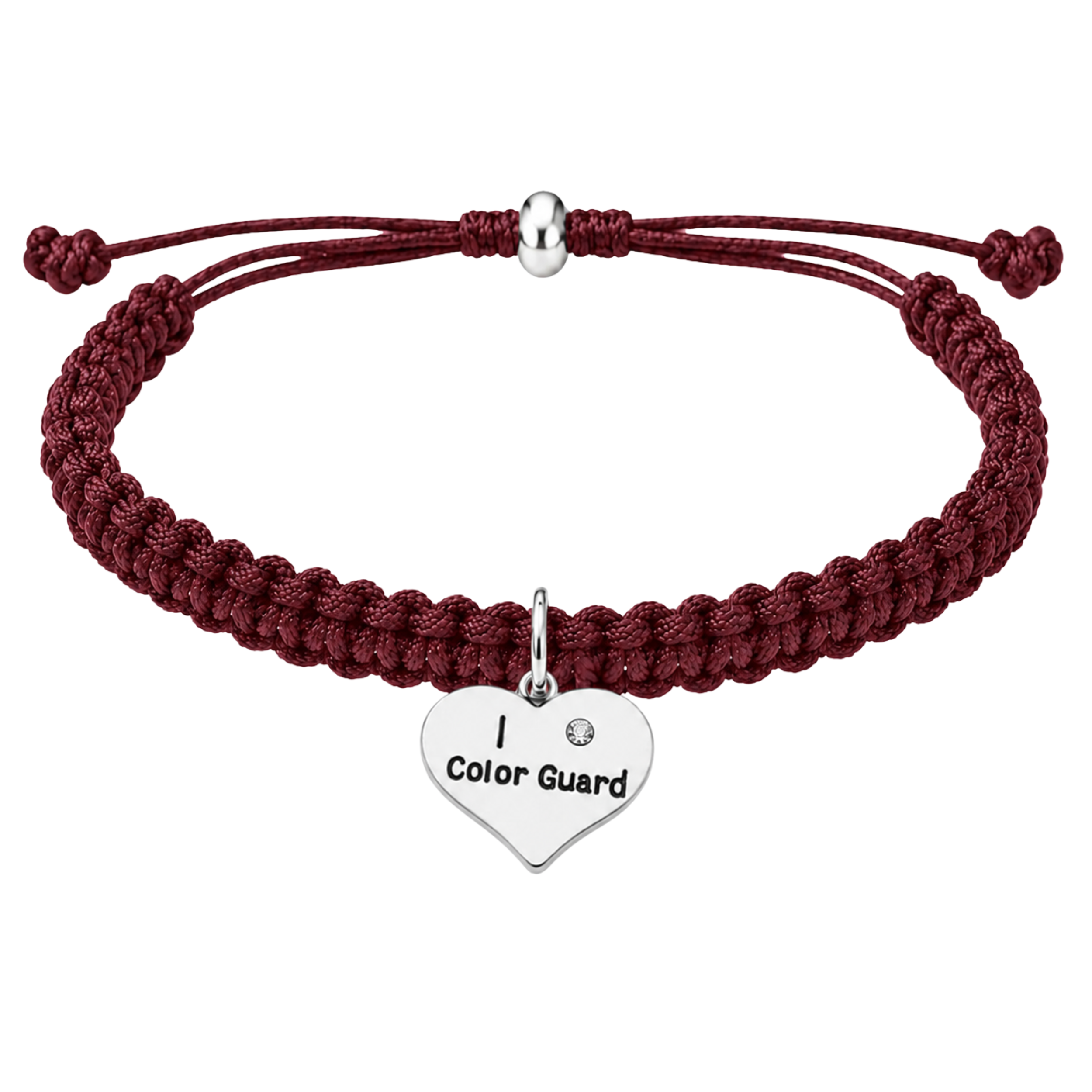 Color Guard Adjustable Rope Bracelet