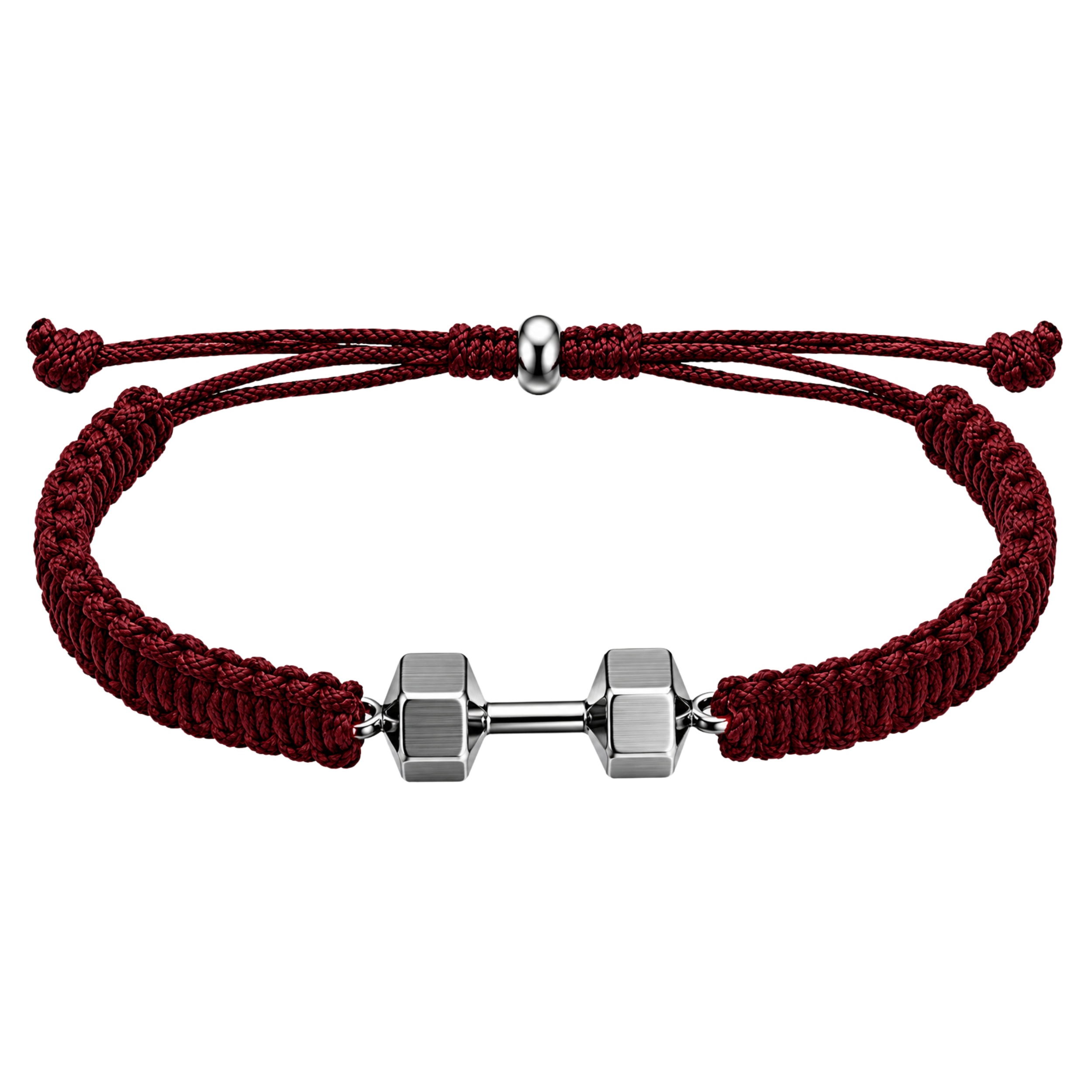 Dumbbell Adjustable Rope Bracelet