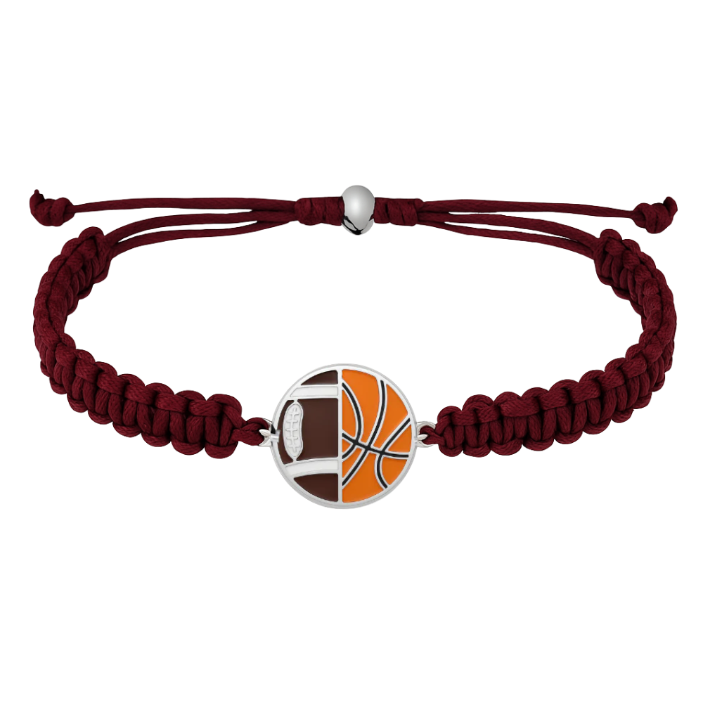 Football & Basketball Rope Bracelet