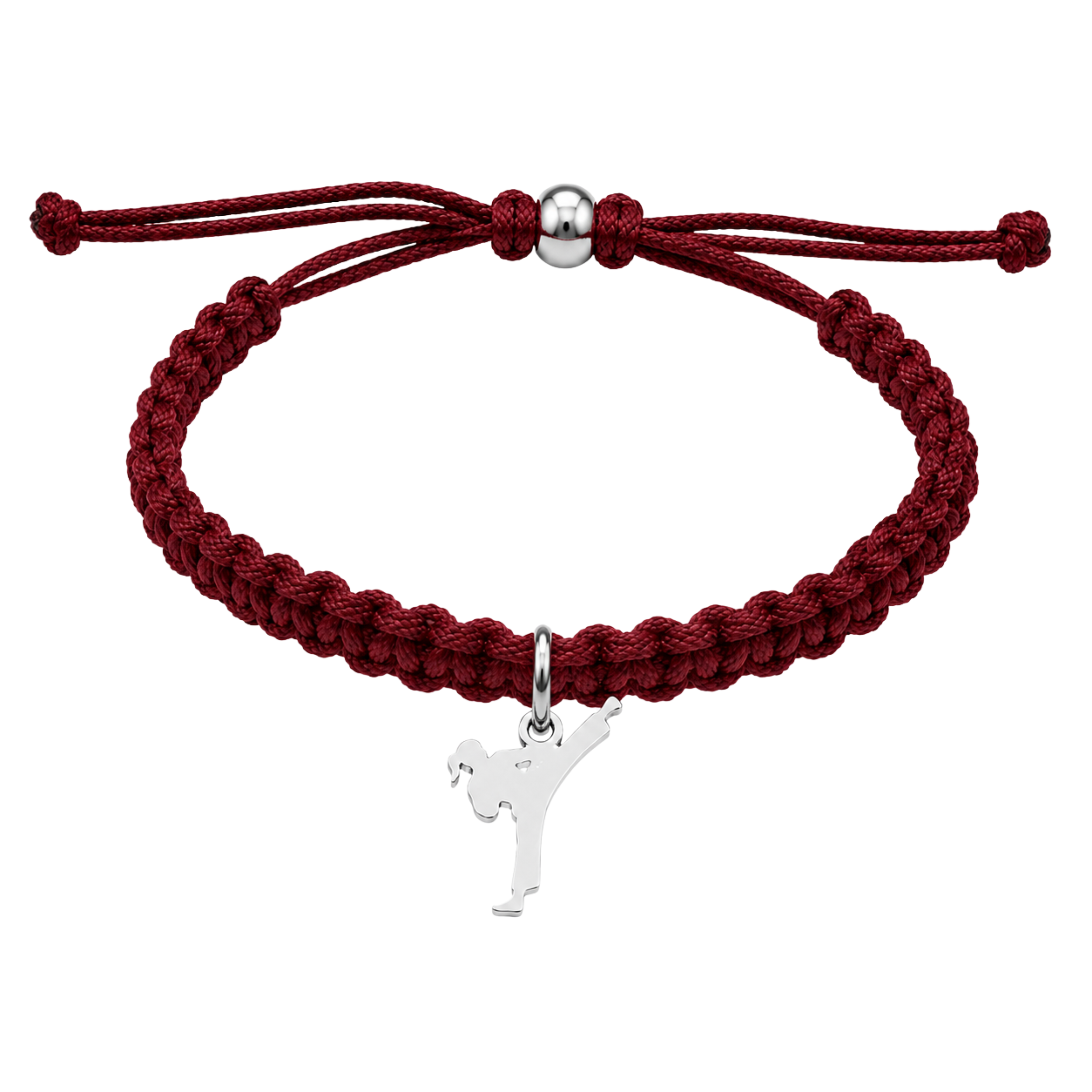 Karate Girl Adjustable Rope Bracelet