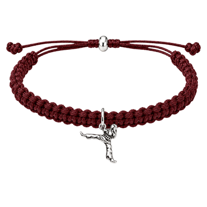 Karate Girl Adjustable Rope Bracelet