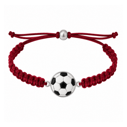 Soccer Rope Bracelet - Pick Color