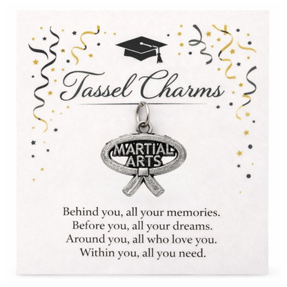 Martial Arts Graduation Tassel Charm